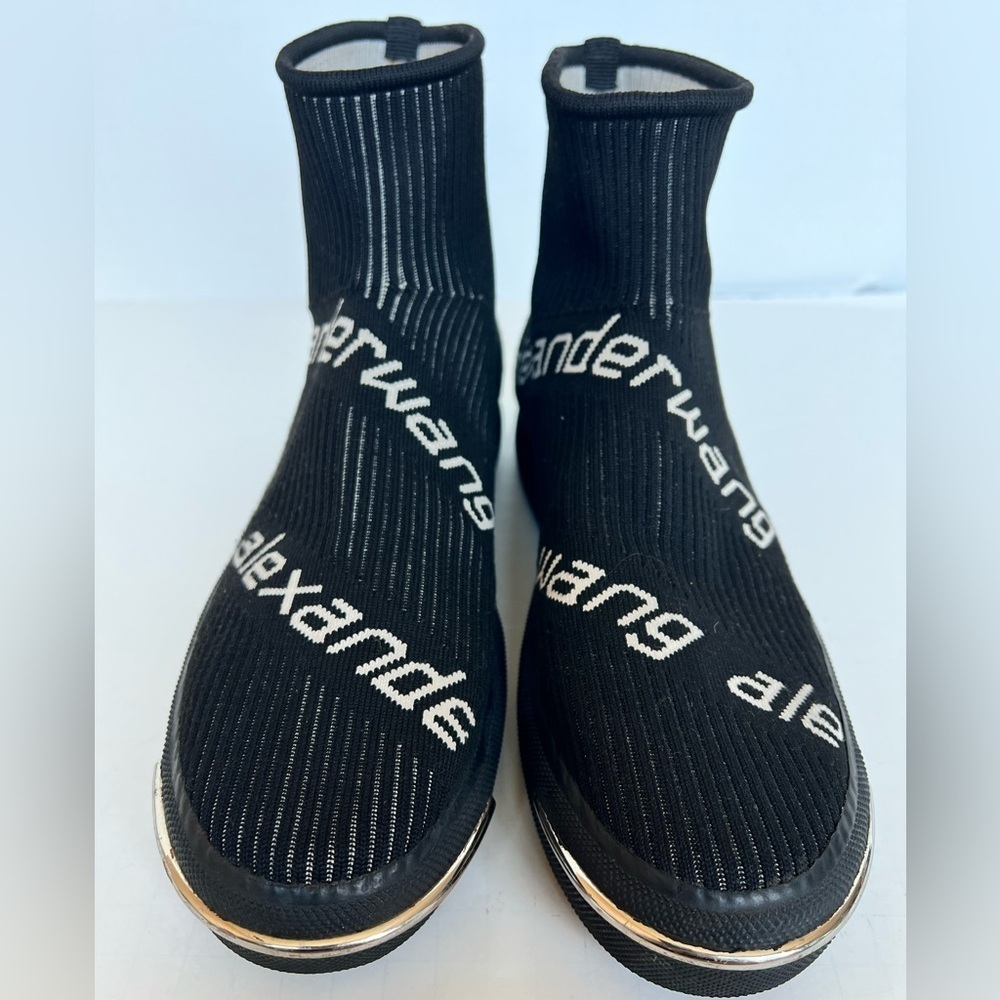 Alexander Wang Pia Logo Knit Sneaker